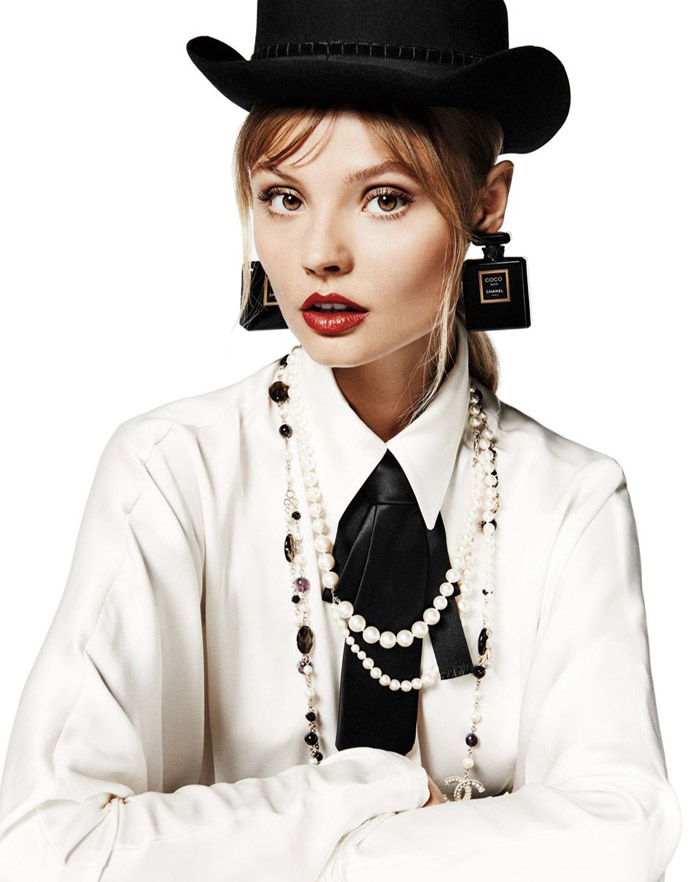 Магдалена Фраковяк (Magdalena Frackowiak) в фотосессии Джампаоло Сгура (Giampaolo Sgura) для журнала Vogue Paris (сентябрь 2014)