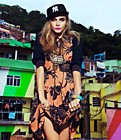 Февральский номер «Vogue Brazil» с Карой Дельвинь
